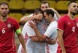 Video giao hữu quốc tế: Nga 1-1 Serbia 