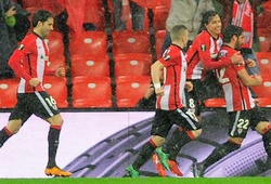 Video lượt đi vòng 16 Europa League: Athletic Bilbao 1-0 Valencia