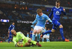 Video ngoại hạng Anh: Man City 0-0 Everton