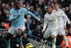 Video ngoại hạng Anh: Man City 2-1 Swansea City