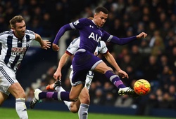 Video ngoại hạng Anh: West Brom 1-1 Tottenham