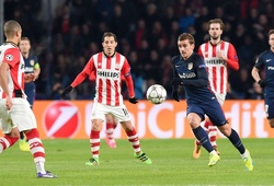 Video vòng 1/8 Champions League: PSV 0-0 Atletico Madrid