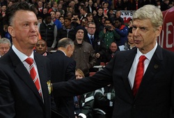 Wenger cười ngặt nghẽo Van Gaal trong ngày TTCN mở cửa