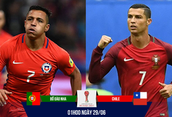 Link xem trực tiếp bán kết Confed Cup 2017: Bồ Đào Nha - Chile