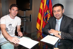 Barcelona phải trả bao nhiêu tiền để "trói" Messi?