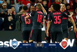 Lacazette nổ súng ở trận ra mắt, Arsenal thắng nhẹ Sydney
