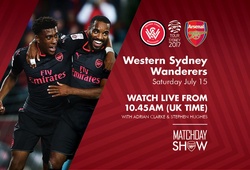 Link xem trực tiếp trận Western Sydney - Arsenal