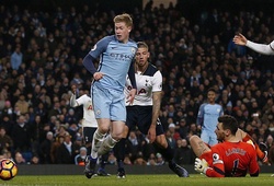 Được Lloris “biếu quà”, Man City vẫn đánh rơi chiến thắng