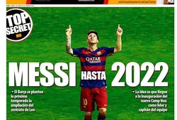 Messi sẽ gia hạn hợp đồng với Barcelona trong tháng này