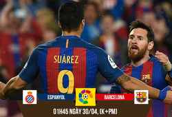 Messi và Suarez đổi vai diễn, Barca trở thành máy phá lưới