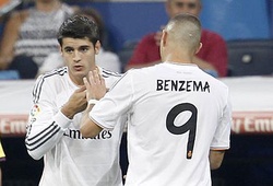 Morata đang đe dọa vị trí của Benzema