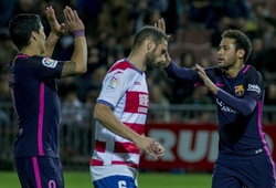 Neymar ghi bàn 100, Barcelona dễ dàng vùi dập Granada