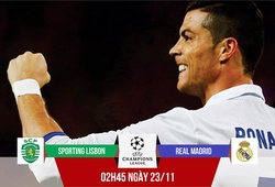 Sporting Lisbon - Real Madrid: Bây giờ là thời gian của Ronaldo