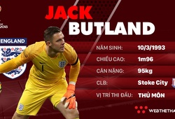 Thông tin cầu thủ Jack Butland của ĐT Anh dự World Cup 2018