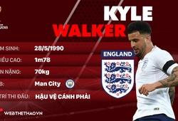 Thông tin cầu thủ Kyle Walker của ĐT Anh dự World Cup 2018