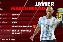 Thông tin cầu thủ Mascherano của ĐT Argentina dự World Cup 2018
