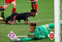Video: Iwobi tỏa sáng phút cuối, Arsenal ngược dòng may mắn trước Bayern
