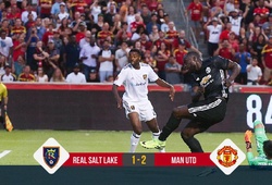 Video: Lukaku ghi bàn ra mắt giúp Man Utd thắng ngược Real Salt Lake