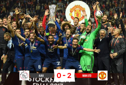 Video: Man Utd vô địch Europa League sau khi nhẹ nhàng đánh bại Ajax