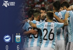 Video: Vắng Messi, Di Maria nổ súng giúp Argentina vùi dập Singapore 