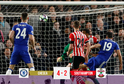 Video: Costa vượt mặt Suarez, Chelsea bỏ cách Tottenham 7 điểm