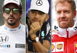 Tay đua F1 nào đang lĩnh lương khủng nhất mùa giải 2018?