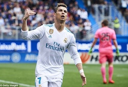 Video: Thống kê kinh ngạc của Ronaldo giúp Real thắng nghẹt thở Eibar