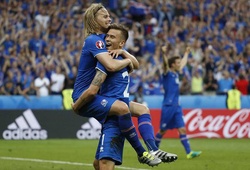 Iceland 2-1 Áo: Ngày lịch sử của Iceland