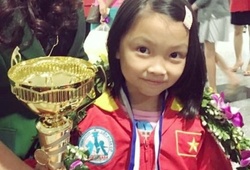 Cúp Chiến thắng 2015: Kỳ thủ nhí Cẩm Hiền gây bất ngờ lớn 