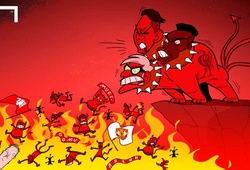 Liverpool đẩy “Quỷ đỏ” xuống địa ngục.