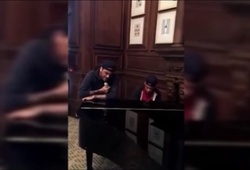 Neymar, Dani Alves phiêu cùng piano