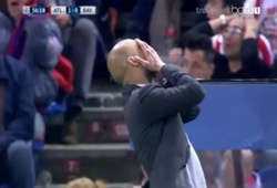 Pep Guardiola và những biểu cảm không thể lẫn bên đường pitch