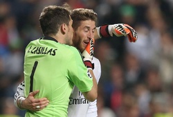 Ramos lạ lẫm khi không thấy Casillas trên khung gỗ