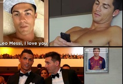 Cristiano Ronaldo: “Messi, tôi yêu em”