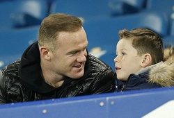 Rooney dẫn con đi cổ vũ đội bóng cũ Everton