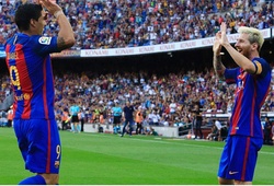 Barca đại thắng, Messi vượt qua Ronaldo