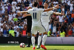 Video: Ronaldo "mở tài khoản" trong cơn mưa bàn thắng ở Bernabeu