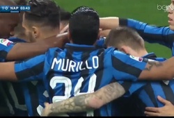 Video Serie A: Inter Milan 2-0 Napoli