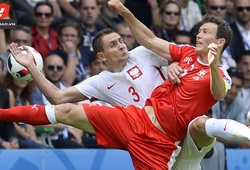 Thụy Sĩ 1-1 Ba Lan (Pen: 4-5): "Đại bàng trắng" vào tứ kết