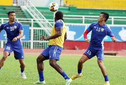 Đội bóng của Công Vinh gặp khó trước SLNA ở trận lượt về Cúp QG