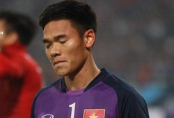 Thủ môn Nguyên Mạnh bị Hữu Thắng gạch tên ở VL Asian Cup 2019