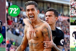 Coutinho - Firmino sắm vai cứu tinh, Liverpool hạ Stoke