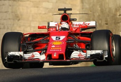 Đua phân hạng Azerbaijan GP: Vettel giành pole, Hamilton săn đuổi