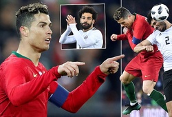 Ronaldo cán 2 cột mốc khủng sau cú đúp giúp Bồ Đào Nha hạ Ai Cập