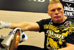 Brock Lesnar có đôi tay "khủng" nhất UFC