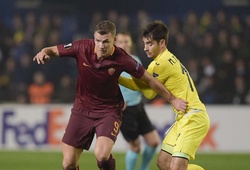 Edin Dzeko lập hat-trick, Roma thắng đậm trên sân của Villarreal 