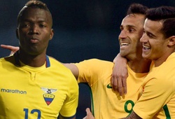 Link xem trực tiếp trận đấu giữa Ecuador và Brazil