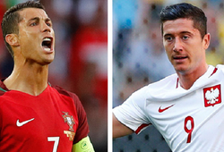 Phong độ Ronaldo và Lewandowski tại EURO 2016 qua con số