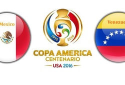 Trực tiếp bảng C Copa America: Mexico vs. Venezuela 