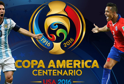 Trực tiếp chung kết Copa America 2016: Argentina vs. Chile 
